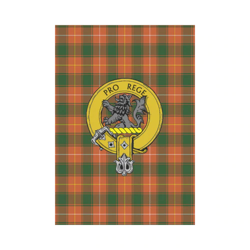 Clan MacPhee Ancient Tartan Crest Garden Flag HR60 Clan MacPhee_MacFie Tartan Today   