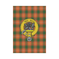 Clan MacPhee Ancient Tartan Crest Garden Flag HR60 Clan MacPhee_MacFie Tartan Today   
