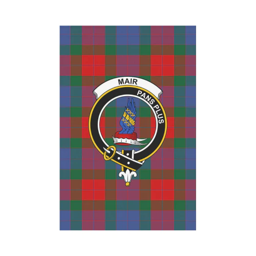 Clan Mar Tartan Crest Garden Flag AM28 Clan Mar Tartan Today   