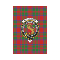 Clan MacKintosh Modern Tartan Crest Garden Flag GW35 Clan MacKintosh / MacIntosh Tartan Today   