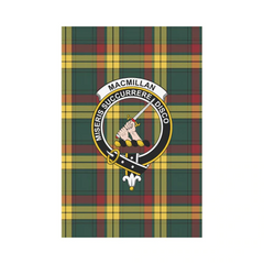 Clan MacMillan Old Modern Tartan Crest Garden Flag AV47 Clan MacMillan Tartan Today   