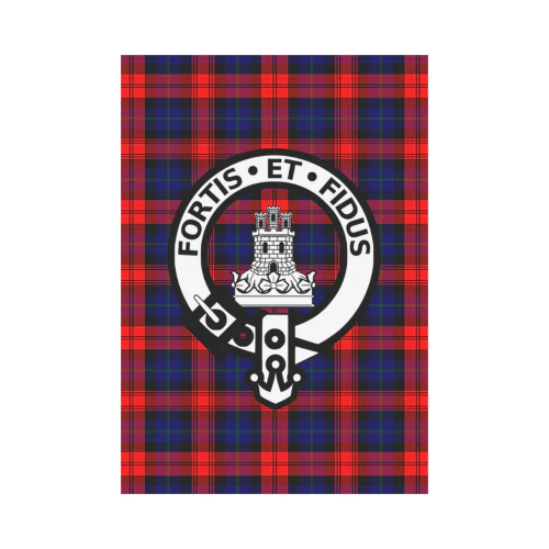Clan MacLachlan Tartan Crest Garden Flag QD43 Clan Garden Tartan Today   
