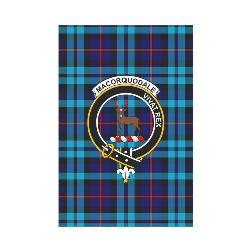 Clan MacCorquodale Tartan Crest Garden Flag BR97 Clan MacCorquodale Tartan Today   
