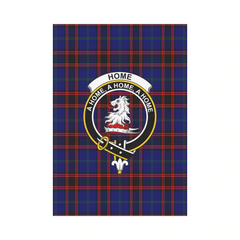 Clan Home Modern Tartan Crest Garden Flag OP71 Clan Home/Hume Tartan Today   