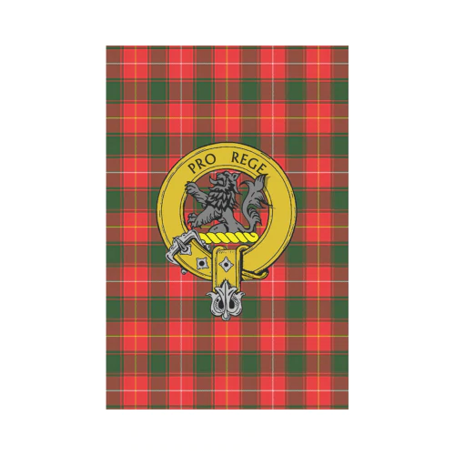 Clan MacPhee Modern Tartan Crest Garden Flag ZZ83 Clan MacPhee_MacFie Tartan Today   