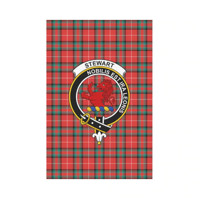 Clan Stewart (Stuart) Of Bute Tartan Crest Garden Flag RP48