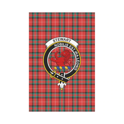 Clan Stewart (Stuart) Of Bute Tartan Crest Garden Flag RP48 Clan Stewart Tartan Today   
