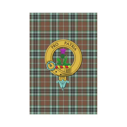 Clan Thomson Hunting Modern Tartan Crest Garden Flag CH88 Clan Thomson Tartan Today   