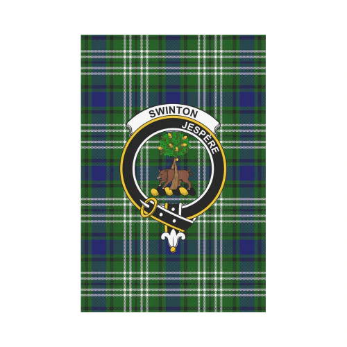 Clan Swinton Tartan Crest Garden Flag WF42 Clan Swinton Tartan Today   