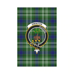 Clan Swinton Tartan Crest Garden Flag WF42 Clan Swinton Tartan Today   
