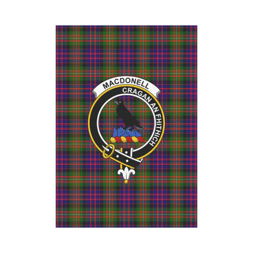 Clan MacDonnell Tartan Crest Garden Flag CI68 Clan Don Tartan Today   