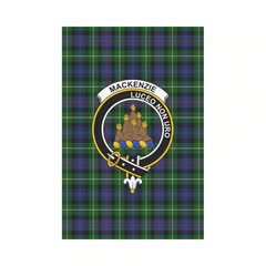 Clan MacKenzie Modern Tartan Crest Garden Flag PM23 Clan Garden Clan MacKenzie   