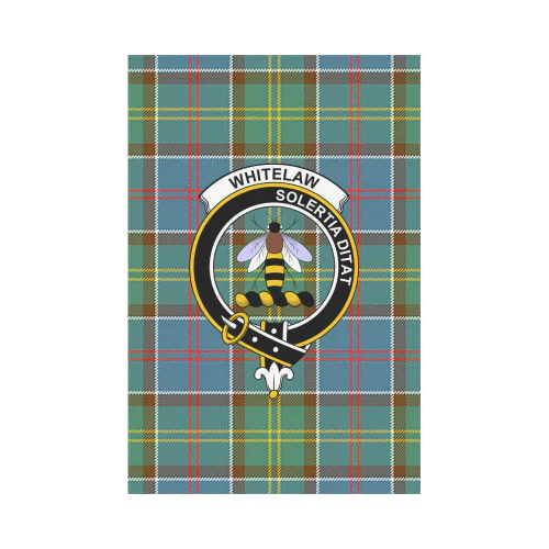 Clan Whitelaw District Tartan Crest Garden Flag DP22 Clan Whitelaw Tartan Today   