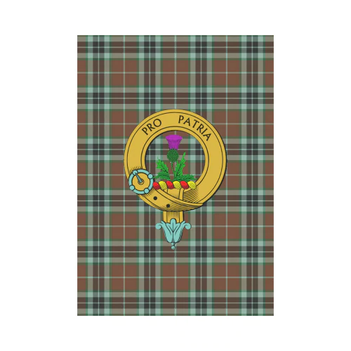Clan Thomson Hunting Modern Tartan Crest Garden Flag CH88 Clan Thomson Tartan Today   