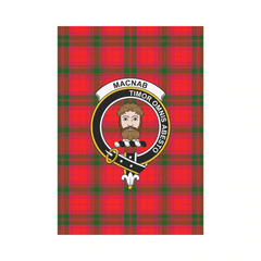 Clan MacNab Modern Tartan Crest Garden Flag JY33 Clan MacNab Tartan Today   