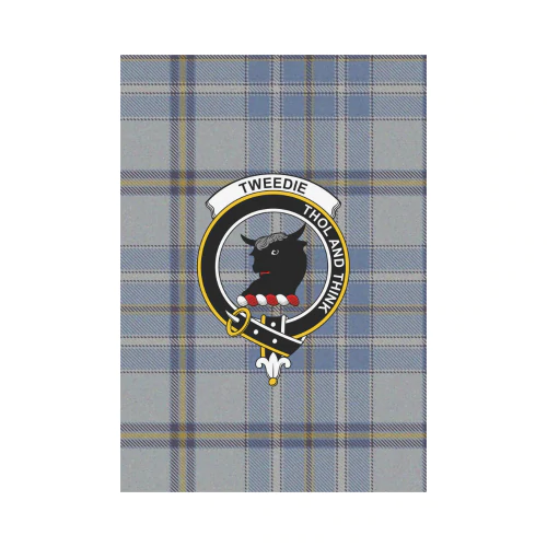 Clan Tweedie Tartan Crest Garden Flag FM14 Clan Tweedie Tartan Today   