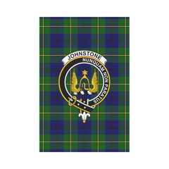 Clan Johnstone Tartan Crest Garden Flag BR66 Clan Johnstone Tartan Today   