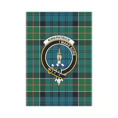 Clan Kirkpatrick Tartan Crest Garden Flag NN76 Clan Kirk Tartan Today   