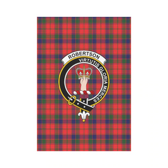 Clan Robertson Modern Tartan Crest Garden Flag DA23 Clan Robertson Tartan Today   