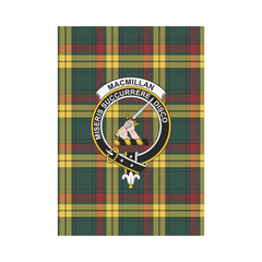 Clan MacMillan Old Modern Tartan Crest Garden Flag AV47 Clan MacMillan Tartan Today   