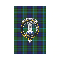 Clan MacCallum Modern Tartan Crest Garden Flag SZ82 Clan MacCallum Tartan Today   