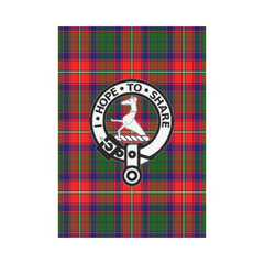 Clan Roxburgh District Tartan Crest Garden Flag XT44 Clan Garden Tartan Today   