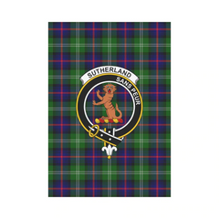 Clan Sutherland I Tartan Crest Garden Flag UQ22 Clan Sutherland Tartan Today   