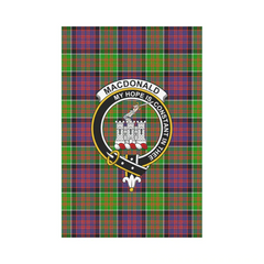 Clan MacDonald Of Ranald Tartan Crest Garden Flag ZP61 Clan MacDonald Tartan Today   