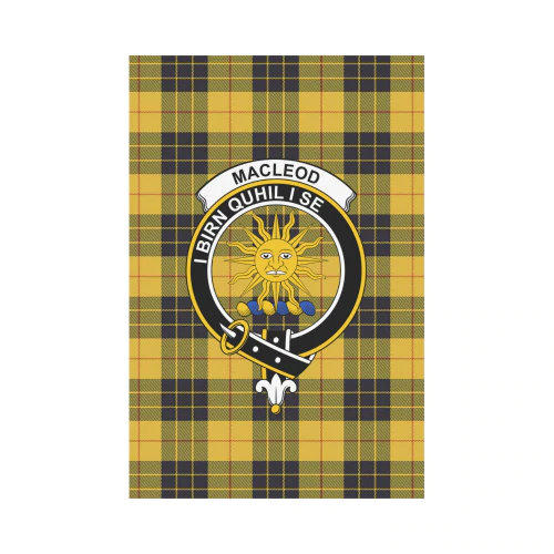 Clan MacLeod Of Lewis Ancient Tartan Crest Garden Flag RB40 Clan Garden Tartan Today   