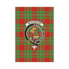 Clan MacGregor Modern Tartan Crest Garden Flag OI60 Clan MacGregor Tartan Today   