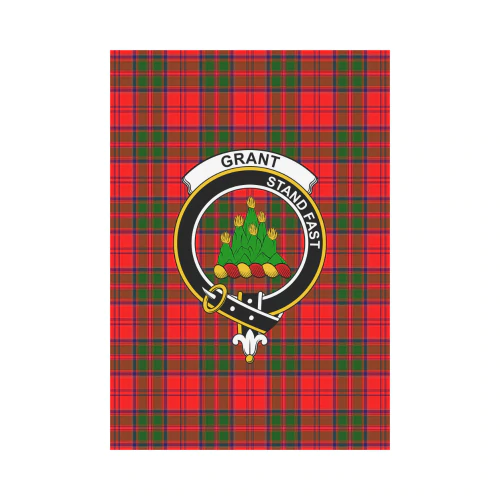 Clan Grant Modern Tartan Crest Garden Flag TI29 Clan Grant Tartan Today   