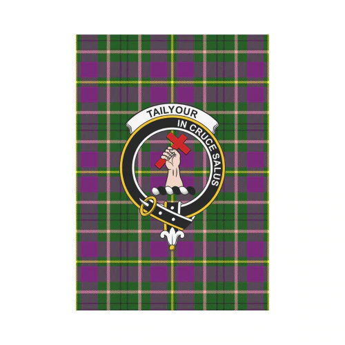 Clan Taylor Tartan Crest Garden Flag GZ78 Clan Taylor Tartan Today   