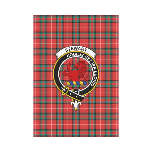 Clan Stewart (Stuart) Of Bute Tartan Crest Garden Flag RP48 Clan Stewart Tartan Today   