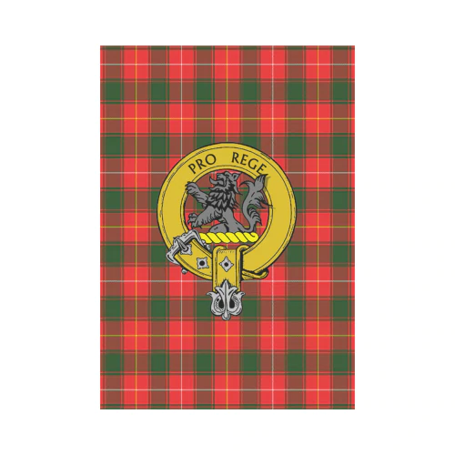 Clan MacPhee Modern Tartan Crest Garden Flag ZZ83 Clan MacPhee_MacFie Tartan Today   