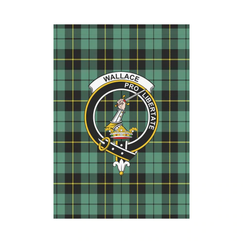 Clan Wallace Hunting Ancient Tartan Crest Garden Flag WT92 Clan Wallace Tartan Today   