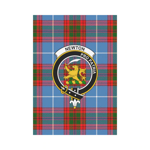 Clan Newton Tartan Crest Garden Flag HC83 Clan Newton Tartan Today   