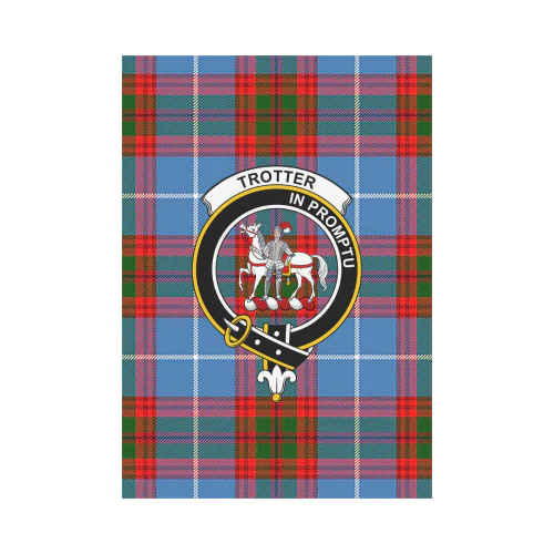 Clan Trotter Tartan Crest Garden Flag RV53 Clan Trotter Tartan Today   