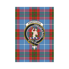 Clan Pennycook Tartan Crest Garden Flag BN26 Clan Pennycook Tartan Today   