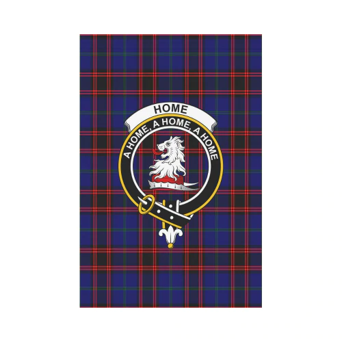 Clan Home Modern Tartan Crest Garden Flag OP71 Clan Home/Hume Tartan Today   