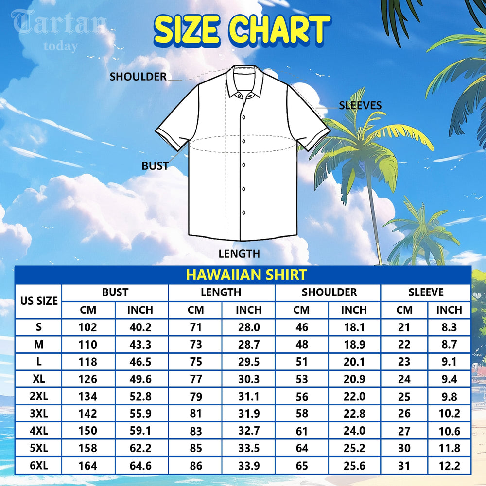 Clan MacKenzie Dress Modern Tartan Custom Face Hawaiian Shirt – Unisex Gift for Family Members, Summer Party GS92 MacKenzie Dress Modern Tartan Tartan Hawaii Shirt