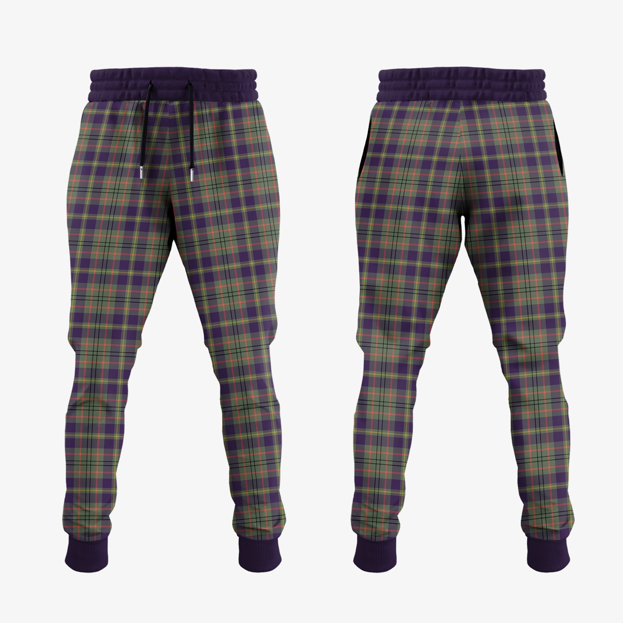 Clan Taylor Weathered Tartan Crest Jogger Sweatpants WH42 Clan Taylor Tartan Today   