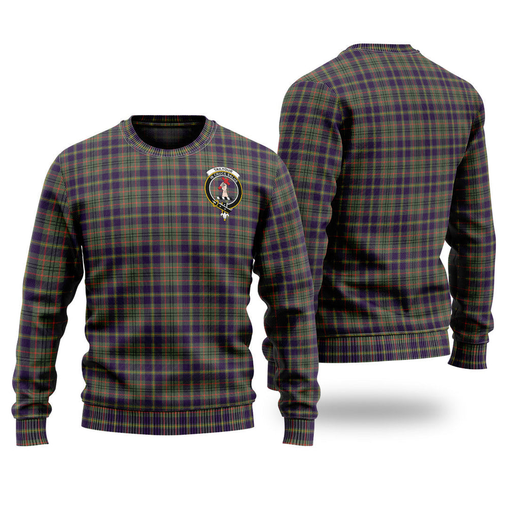Clan Taylor Weathered Tartan Christmas Ugly Sweater YJ27 Taylor Weathered Tartan Tartan Sweater   