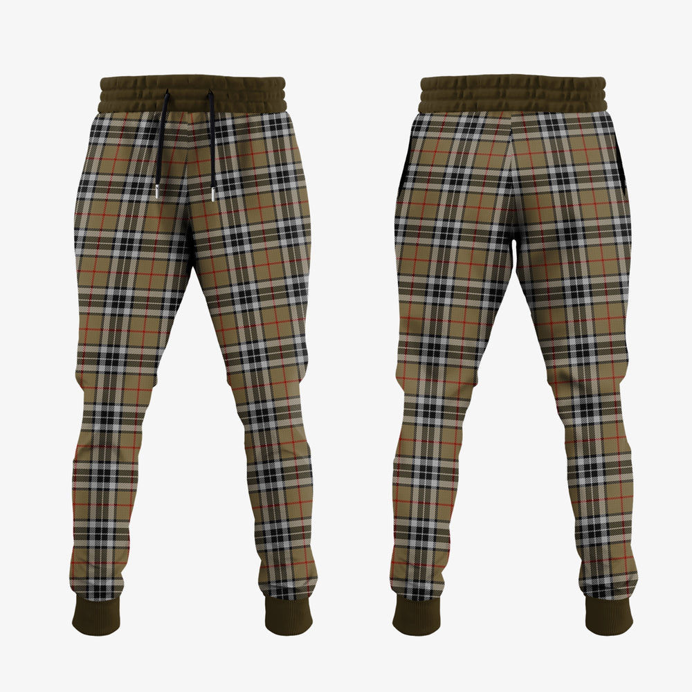 Clan Thomson Camel Tartan Crest Jogger Sweatpants OY52 Clan Thomson Tartan Today   