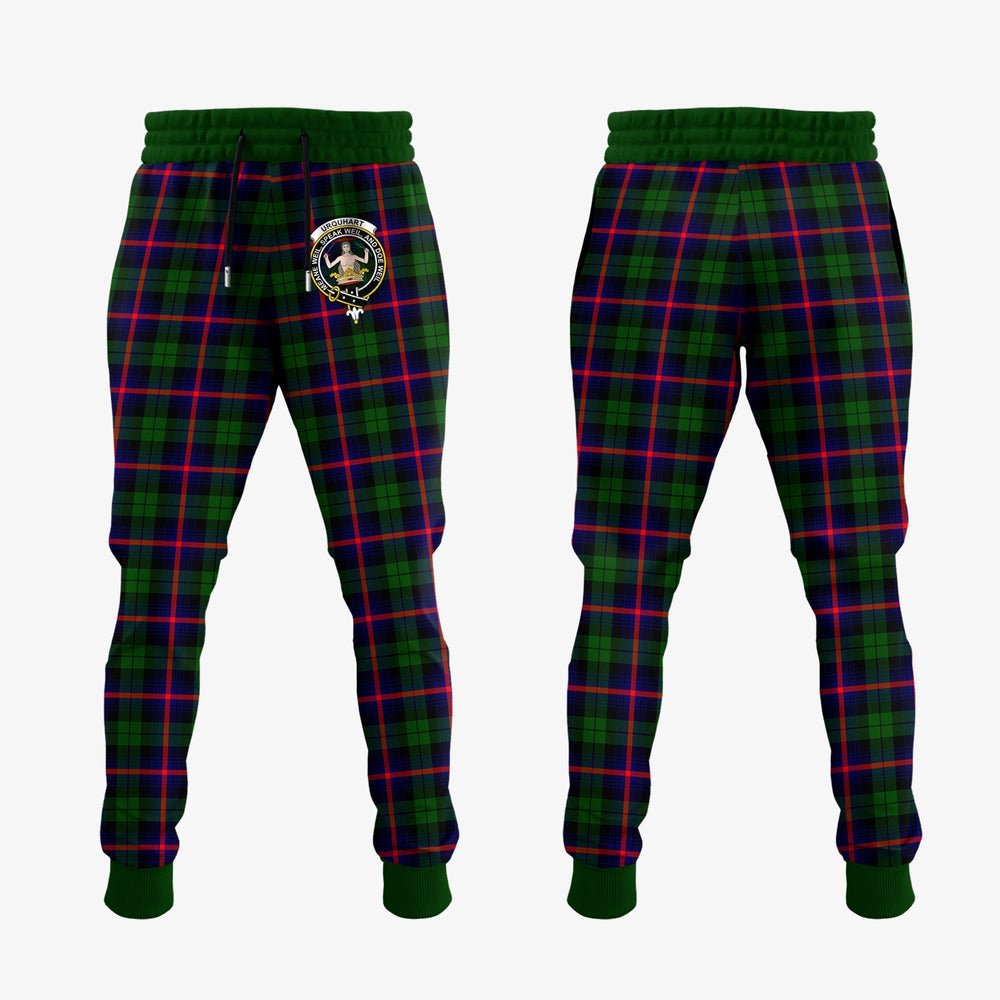 Clan Urquhart Modern Tartan Crest Jogger Sweatpants SE11 Clan Urquhart Tartan Today   