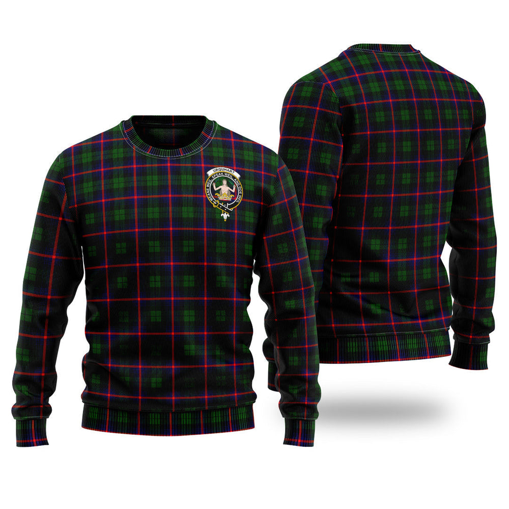 Clan Urquhart Modern Tartan Christmas Ugly Sweater UD84 Urquhart Modern Tartan Tartan Sweater   