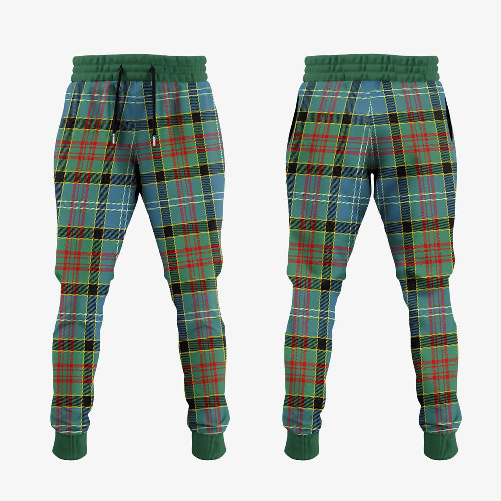 Clan Walkinshaw Tartan Crest Jogger Sweatpants JA73 Clan Shaw Tartan Today   