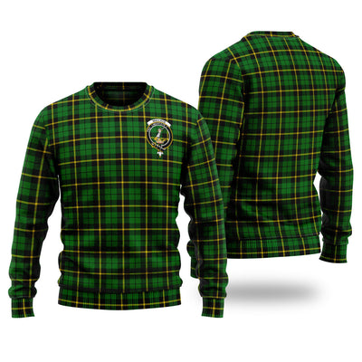 Clan Wallace Hunting Green Tartan Christmas Ugly Sweater XI13
