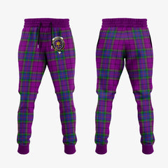 Clan Wardlaw Modern Tartan Crest Jogger Sweatpants LV87 Clan Wardlaw Tartan Today   