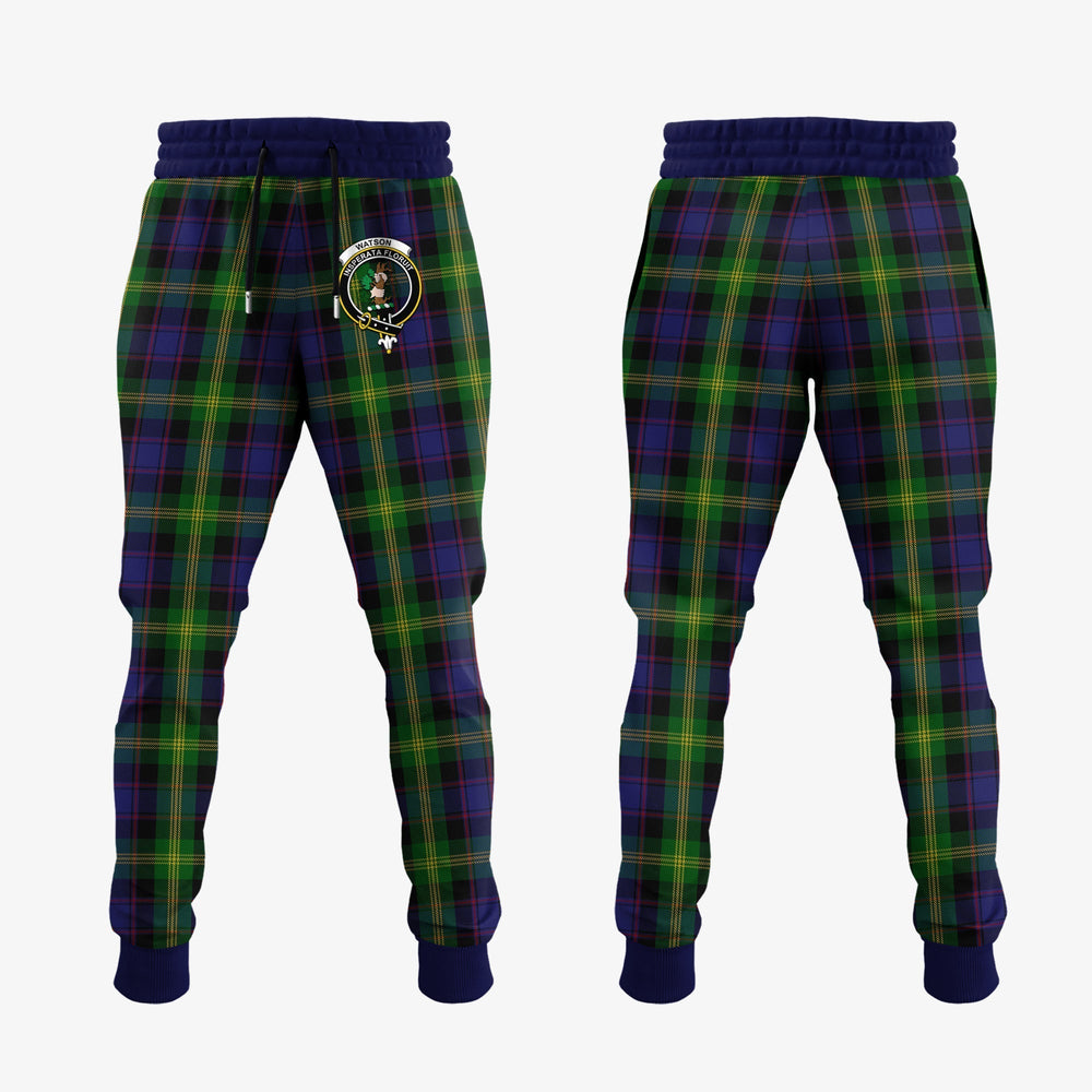 Clan Watson Tartan Crest Jogger Sweatpants CQ20 Clan Watson Tartan Today   