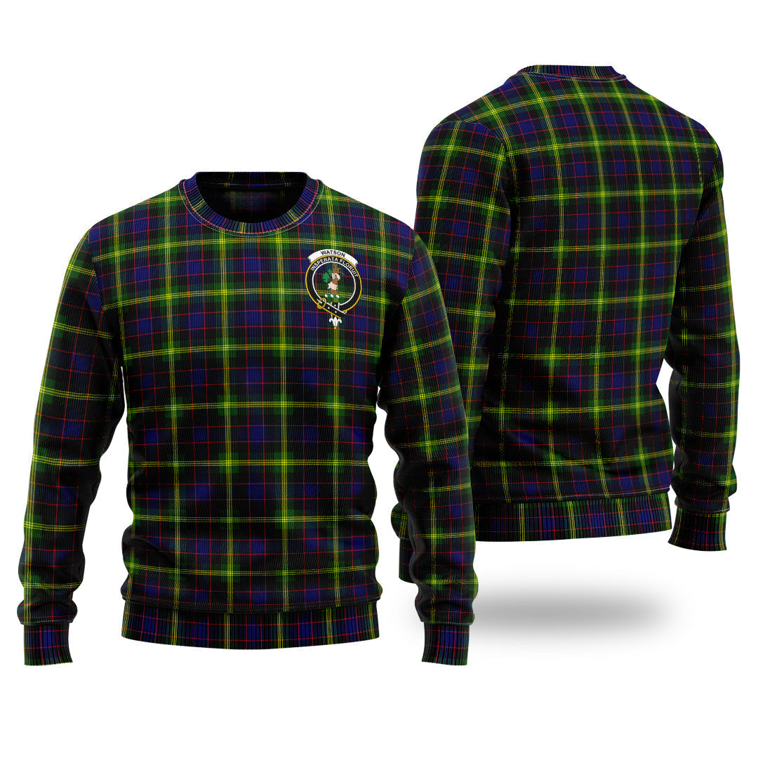 Clan Watson Modern Tartan Christmas Ugly Sweater SG33 Watson Modern Tartan Tartan Sweater   